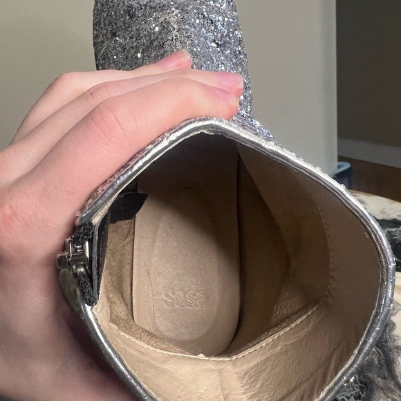 Asos Sparkle Glitter Ankle Boot - Picture 7 of 9